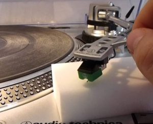 using magic eraser - How To Clean Turntable Needle